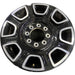 20" FORD F250SD PICKUP 23-25 20x8, , solid spoke, black, slotted spoke Original - Front View