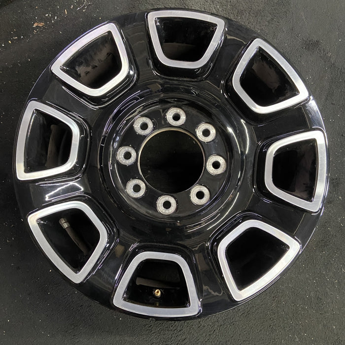 20" FORD F250SD PICKUP 23-25 20x8, , solid spoke, black, slotted spoke Original - Side Profile