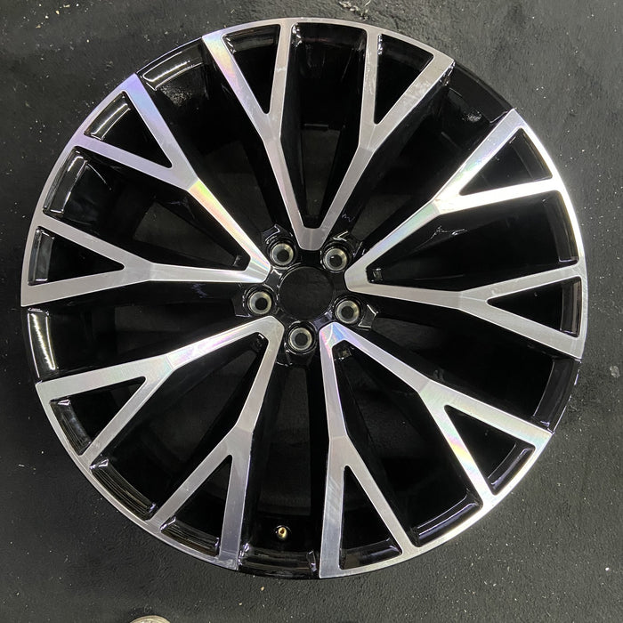 22" VOLVO XC60 18-20 22x9 , 10 Y spoke Original OEM Wheel Rim - Angle View