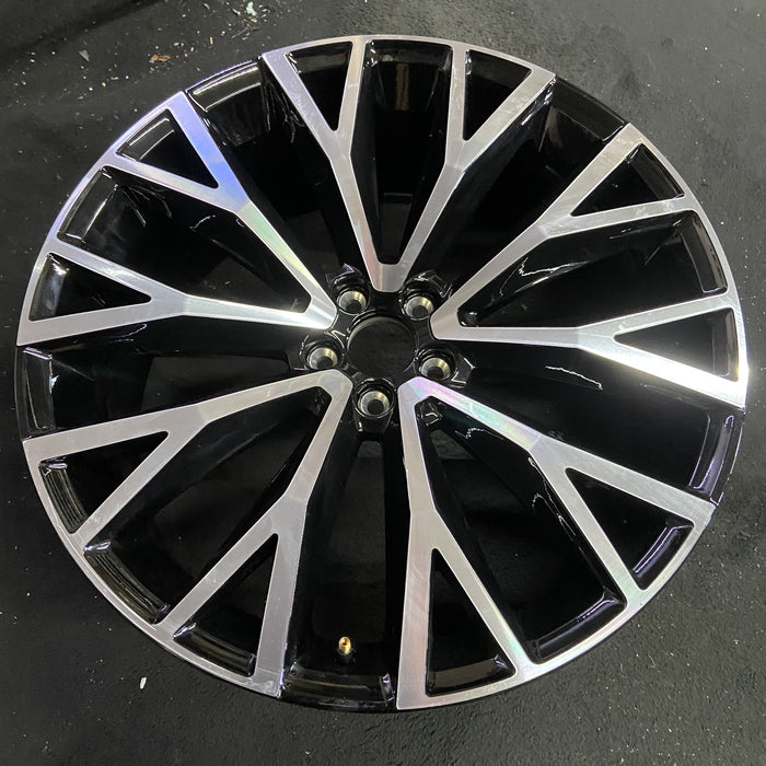 22" VOLVO XC60 18-20 22x9 , 10 Y spoke Original OEM Wheel Rim - Side Profile
