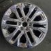 20" FORD F150 PICKUP 24-25 20x8.5, , split spoke, , chrome Original OEM Wheel - Angle View