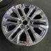 20" FORD F150 PICKUP 24-25 20x8.5, , split spoke, , chrome Original OEM Wheel - Side Profile