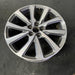 18" MKC 19 18x8 , 10 spoke, machined face with pockets Original OEM Wheel Rim - Close-Up Detail