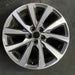 18" MKC 19 18x8 , 10 spoke, machined face with pockets Original OEM Wheel Rim - Angle View