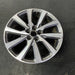 18" MKC 19 18x8 , 10 spoke, machined face with pockets Original OEM Wheel Rim - Close-Up Detail