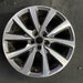 18" MKC 19 18x8 , 10 spoke, machined face with pockets Original OEM Wheel Rim - Angle View