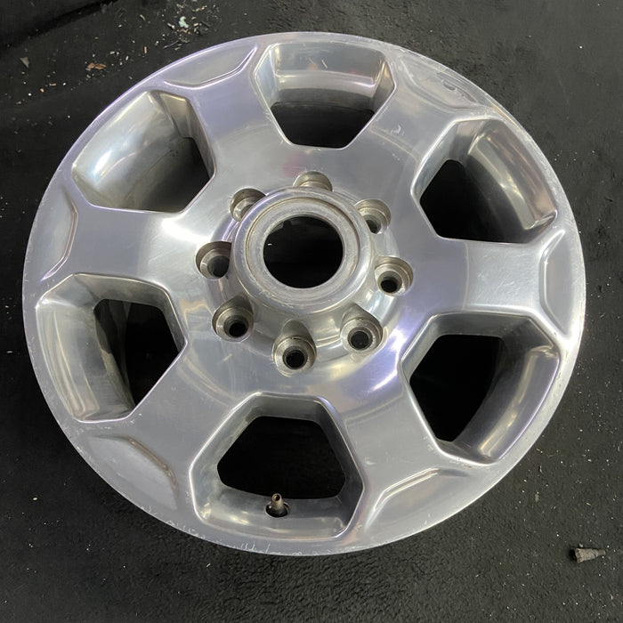 18" DODGE 2500 PICKUP 16-17 , 18x8, 6 spoke, , w/o pockets Original OEM Wheel - Side Profile