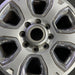 20" DODGE 2500 PICKUP 14 20x8 6 spoke w/chrome inserts opt WRJ Original OEM - Angle View