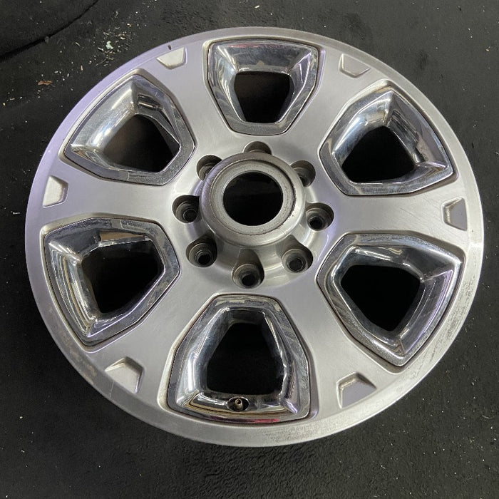 20" DODGE 2500 PICKUP 14 20x8 6 spoke w/chrome inserts opt WRJ Original OEM Wheel Rim