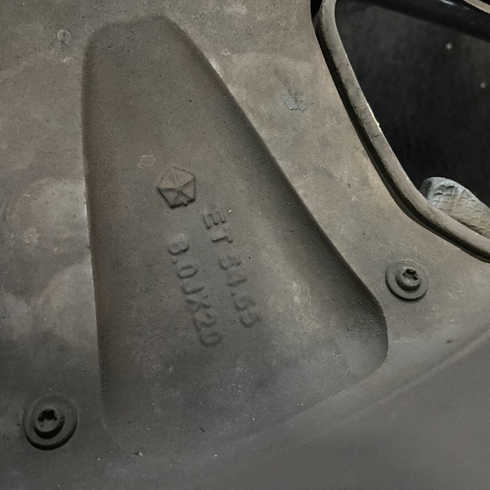 20" DODGE 2500 PICKUP 14 20x8 6 spoke w/chrome inserts opt WRJ Original OEM Wheel Rim