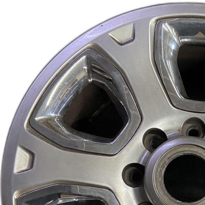 20" DODGE 2500 PICKUP 14 20x8 6 spoke w/chrome inserts opt WRJ Original OEM - Angle View