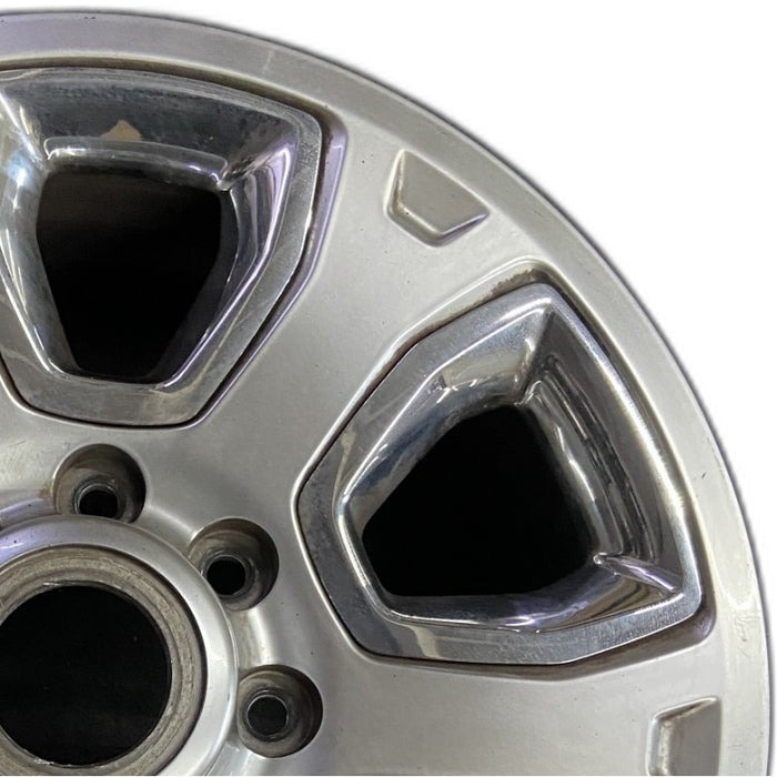 20" DODGE 2500 PICKUP 14 20x8 6 spoke w/chrome inserts opt WRJ Original OEM - Side Profile