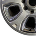 20" DODGE 2500 PICKUP 14 20x8 6 spoke w/chrome inserts opt WRJ Original OEM - Back View