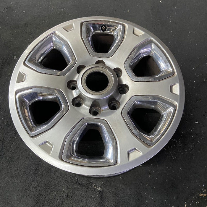 20" DODGE 2500 PICKUP 14 20x8 6 spoke w/chrome inserts opt WRJ Original OEM - View 8
