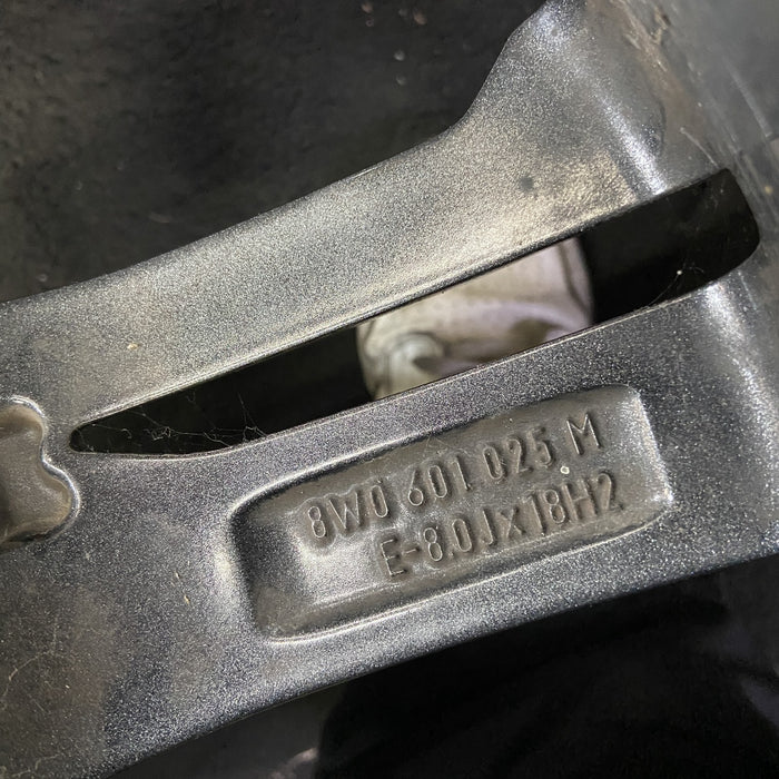 18" AUDI A4 17-18 18x8 , 5 double spoke Original OEM Wheel Rim