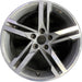 18" AUDI A4 17-18 18x8 , 5 double spoke Original OEM Wheel Rim - Front View