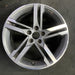 18" AUDI A4 17-18 18x8 , 5 double spoke Original OEM Wheel Rim - Angle View