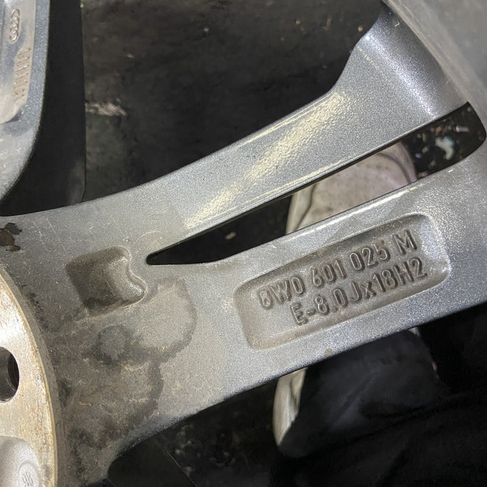 18" AUDI A4 17-18 18x8 , 5 double spoke Original OEM Wheel Rim