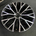 22" VOLVO XC60 18-20 22x9 , 10 Y spoke Original OEM Wheel Rim - Side Profile