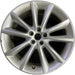 19" XF 16-18 19x8 , 10 spoke Original OEM Wheel Rim - Front View
