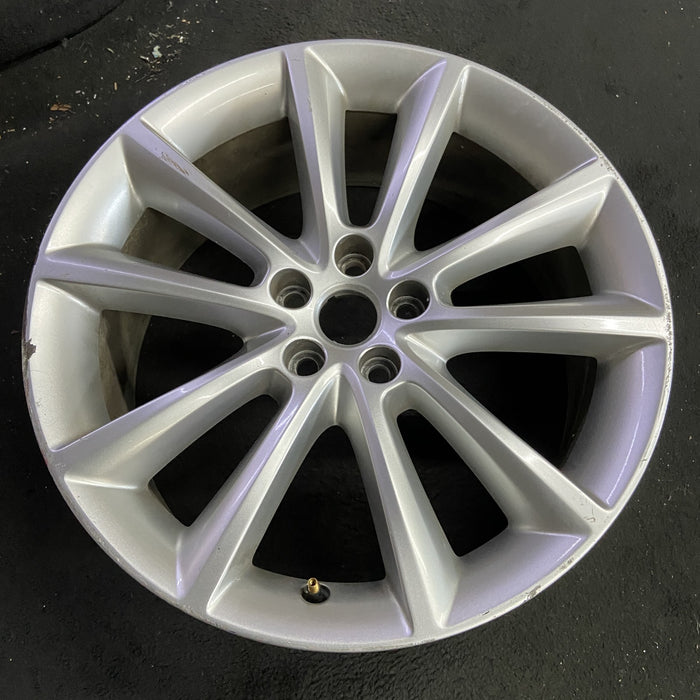 19" XF 16-18 19x8 , 10 spoke Original OEM Wheel Rim - Side Profile