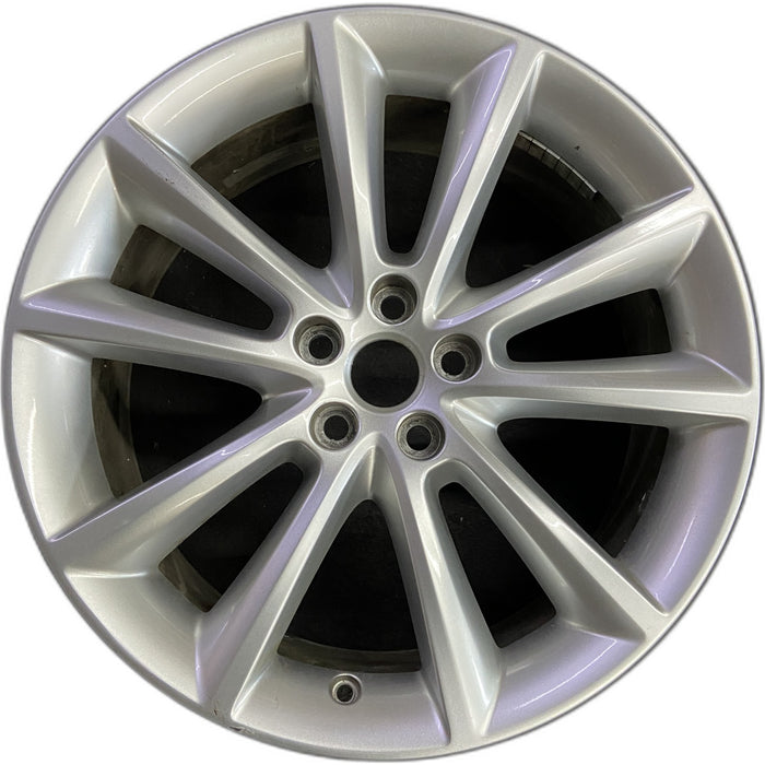 19" XF 16-18 19x8 , 10 spoke Original OEM Wheel Rim - Front View
