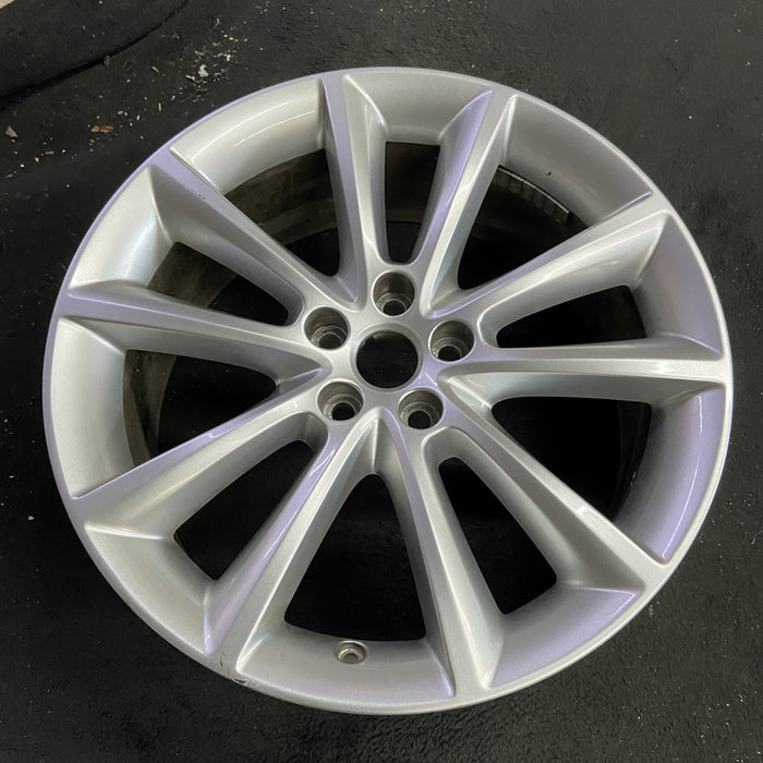 19" XF 16-18 19x8 , 10 spoke Original OEM Wheel Rim - Side Profile