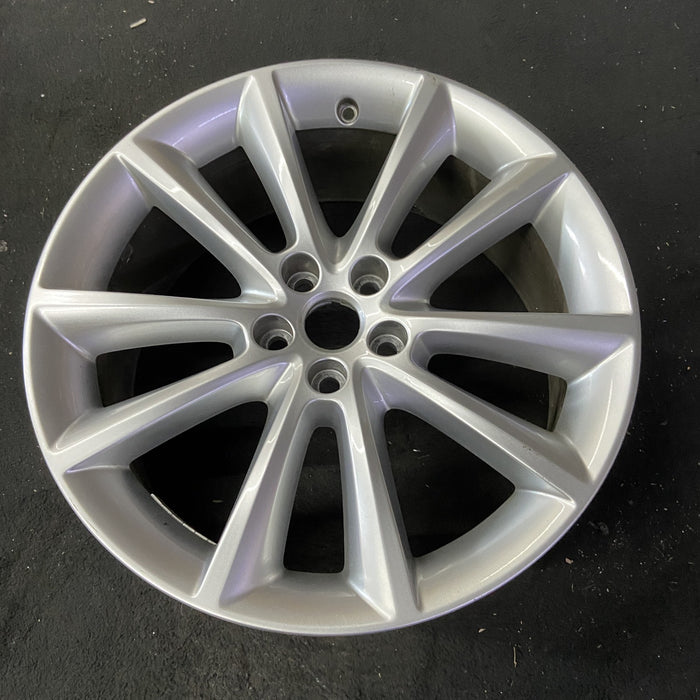 19" XF 16-18 19x8 , 10 spoke Original OEM Wheel Rim - Close-Up Detail