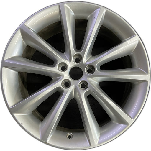 19" XF 16-18 19x8 , 10 spoke Original OEM Wheel Rim - Front View