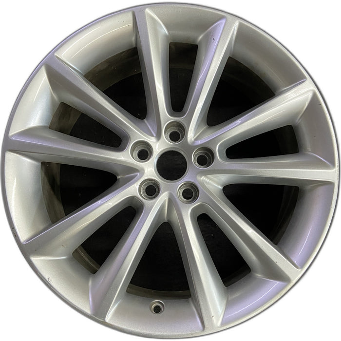 19" XF 16-18 19x8 , 10 spoke Original OEM Wheel Rim - Front View