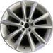 19" XF 16-18 19x8 , 10 spoke Original OEM Wheel Rim - Front View