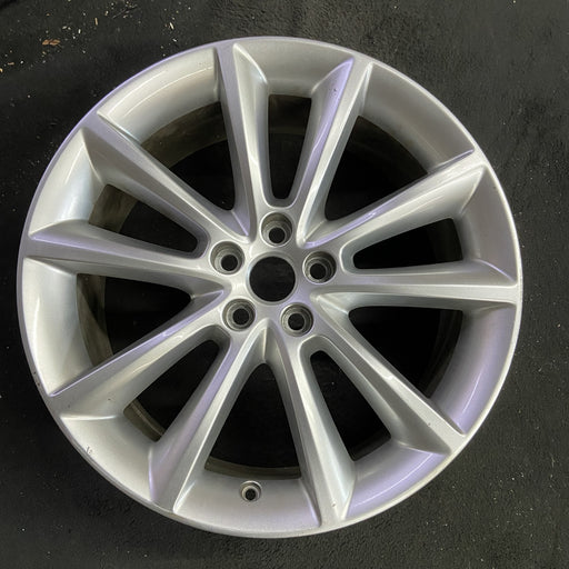 19" XF 16-18 19x8 , 10 spoke Original OEM Wheel Rim - Angle View