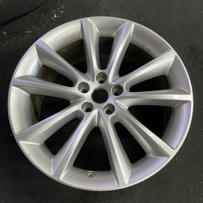 19" XF 16-18 19x8 , 10 spoke Original OEM Wheel Rim - Side Profile