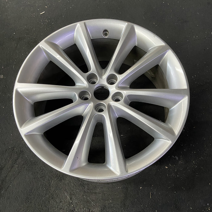 19" XF 16-18 19x8 , 10 spoke Original OEM Wheel Rim - Close-Up Detail
