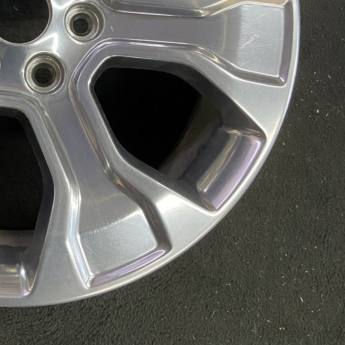 20" FORD F150 PICKUP 21-23 20x8.5 6 spoke polished Original OEM Wheel Rim - Back View