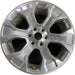 20" FORD F150 PICKUP 21-23 20x8.5, 6 spoke, polished Original OEM Wheel Rim - Front View