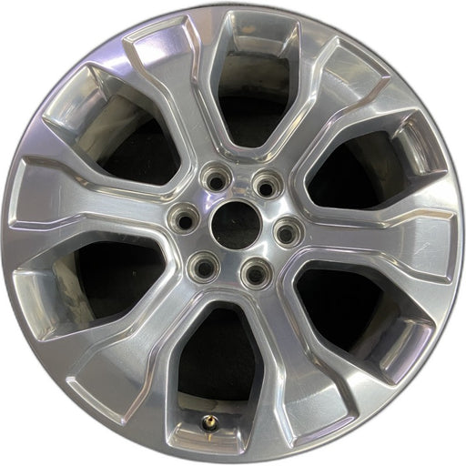 20" FORD F150 PICKUP 21-23 20x8.5 6 spoke polished Original OEM Wheel Rim - Front View