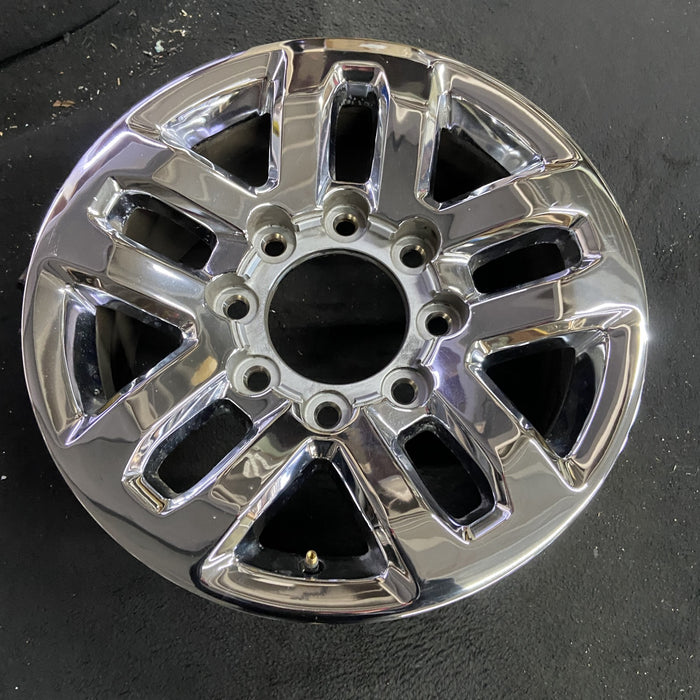 18" SILVERADO 2500 PICKUP 15-19 18x8, aluminum, 10 spoke, opt PYV Original OEM Wheel Rim