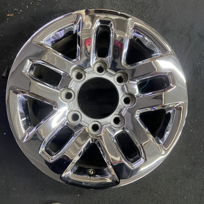 18" SILVERADO 2500 PICKUP 15-19 18x8, aluminum, 10 spoke, opt PYV Original OEM Wheel Rim