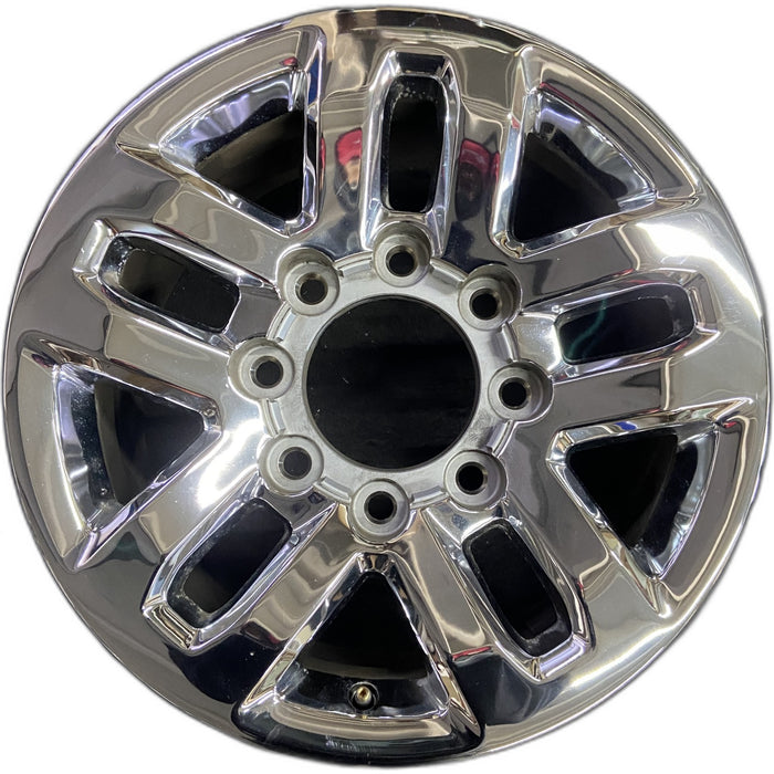 18" SILVERADO 2500 PICKUP 15-19 18x8, aluminum, 10 spoke, opt PYV Original OEM Wheel Rim