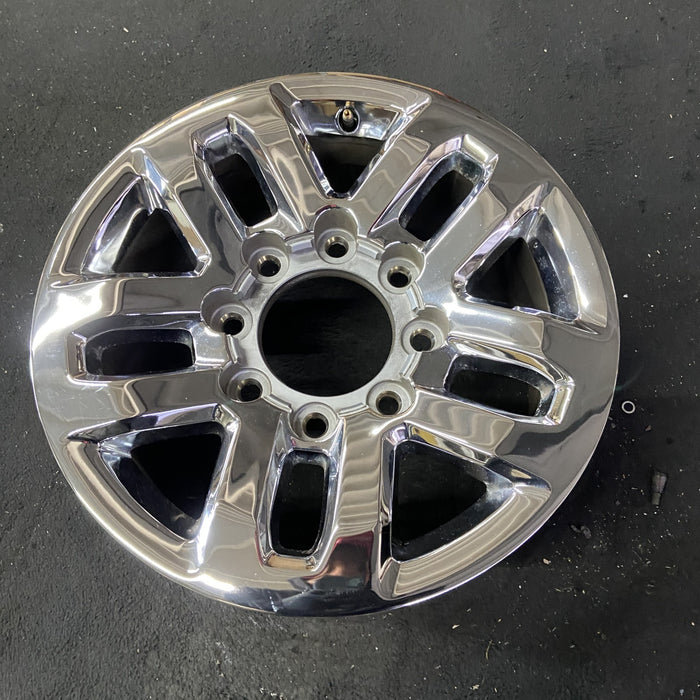 18" SILVERADO 2500 PICKUP 15-19 18x8, aluminum, 10 spoke, opt PYV Original OEM Wheel Rim