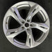 20" CAMARO 19-24 20x8.5, 5 twisted split spoke, bright silver Original OEM - Angle View