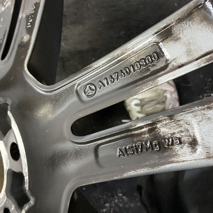 21" MERCEDES GLE-CLASS 20-22 167 Type, GLE350, 21x10, 5 twin spoke Original OEM Wheel Rim