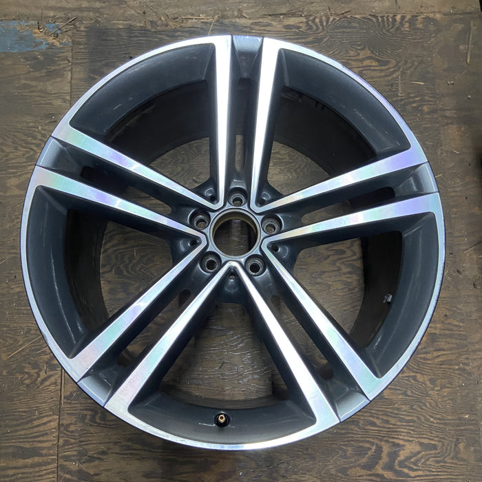 21" MERCEDES GLE-CLASS 20-22 167 Type, GLE350, 21x11, 5 twin spoke Original OEM Wheel Rim