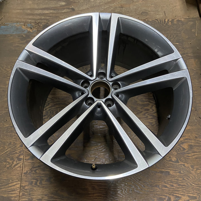 21" MERCEDES GLE-CLASS 20-22 167 Type, GLE350, 21x11, 5 twin spoke Original OEM Wheel Rim
