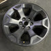 20" DODGE 1500 PICKUP 25 20x9, , 6 spoke, raised spoke, black Original OEM - Side Profile