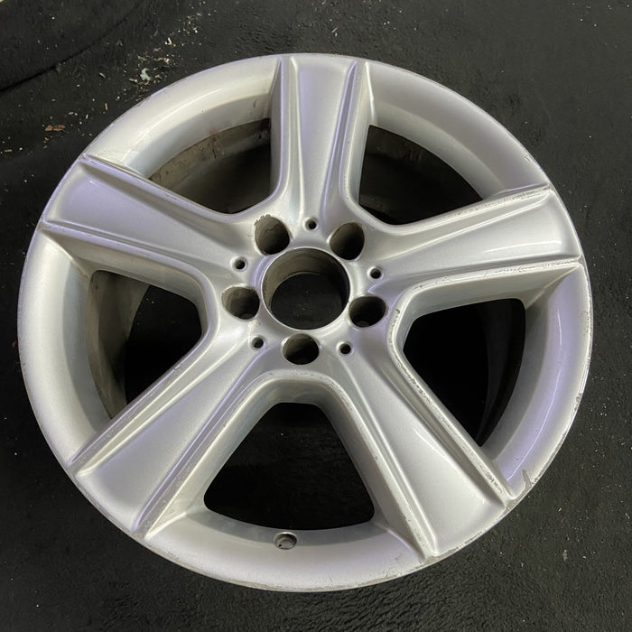 17" MERCEDES C-CLASS 10 204 Type; C300, 17x8.5, 5 spoke Original OEM Wheel Rim