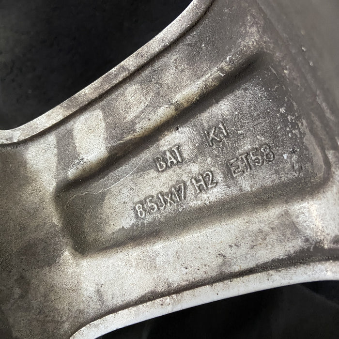 17" MERCEDES C-CLASS 10 204 Type; C300, 17x8.5, 5 spoke Original OEM Wheel Rim