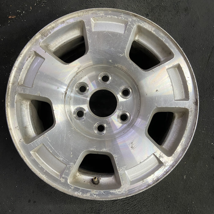 17" AVALANCHE 1500 07-10 17x7.5", aluminum, , single groove in each spoke Original OEM Wheel Rim