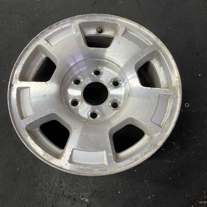 17" AVALANCHE 1500 07-10 17x7.5", aluminum, , single groove in each spoke Original OEM Wheel Rim